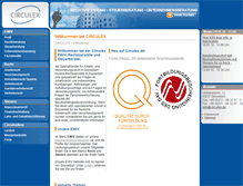 Tablet Screenshot of circulex.de